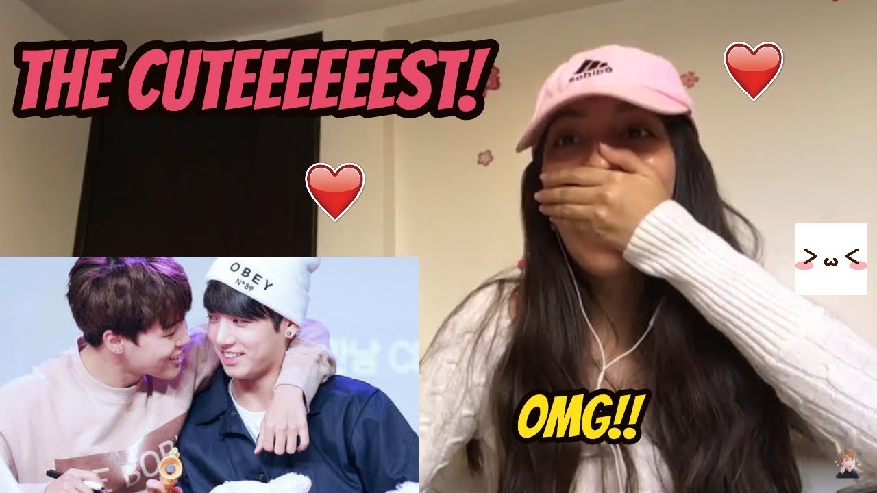 JIKOOK MOMENTS REACTION / omg I can't with this •_•