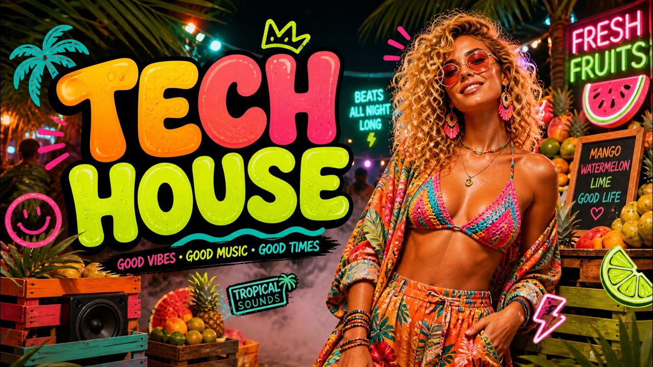 Ultimate Tech House Mix  | Best Electronic Dance Music |  DJ BR&NU