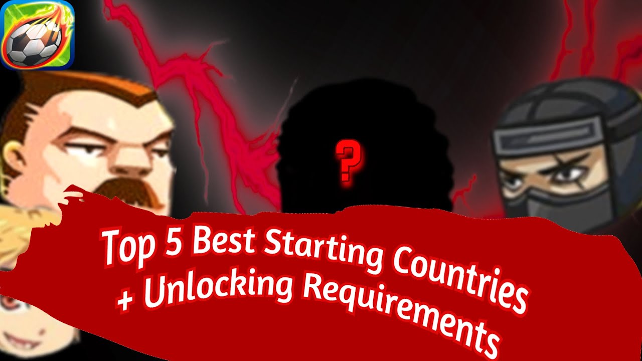 (2023) Head Soccer Top 5 Best Starting Players + Unlocking Requirements