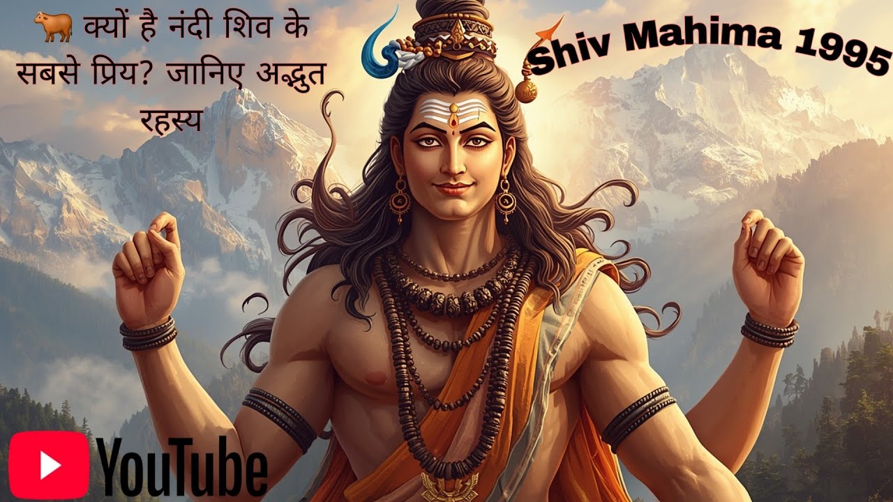 🐂 क्यों है नंदी शिव के सबसे प्रिय? जानिए अद्भुत रहस्य| #motivation ##shivmahima1995 