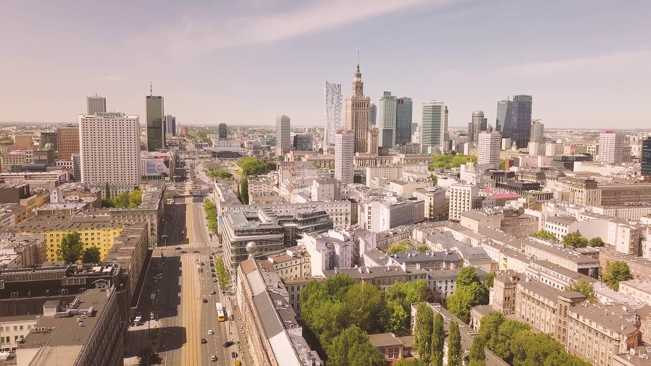 Poznaj z nami Warszawę! | Warszawa z drona | Dron | Podniebne Nagrywki