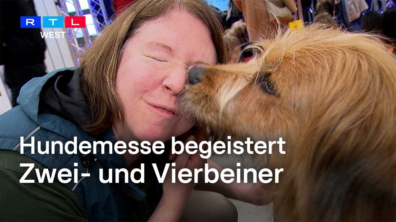 Hundemesse begeistert Zwei- und Vierbeiner I RTL WEST