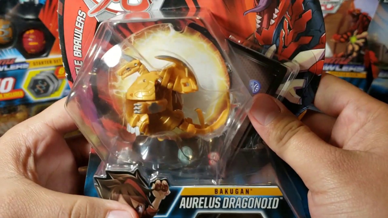 Bakugan Aurelus Dragonoid Battle Planet Unboxing!!