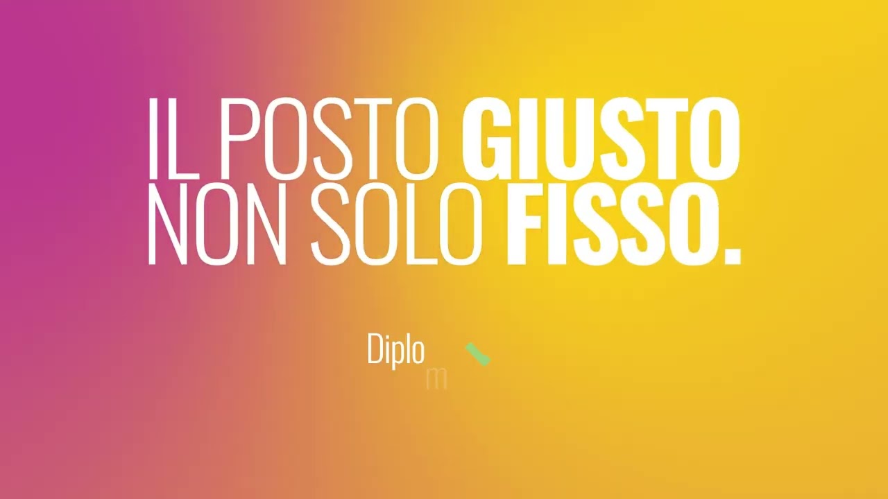 IL POSTO GIUSTO, NON SOLO FISSO