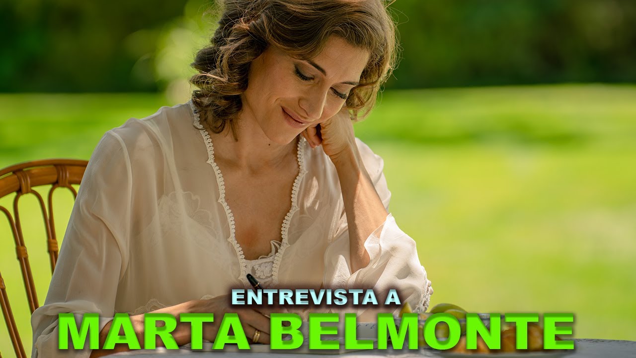 Los Lunes Seriéfilos - Entrevista a Marta Belmonte en el rodaje