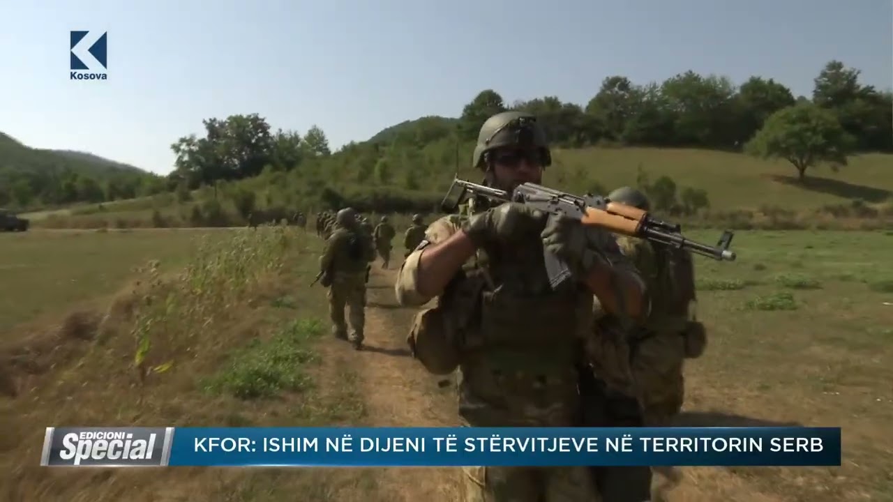 KFOR: Ishim në dijeni të stërvitjeve në territorin serb