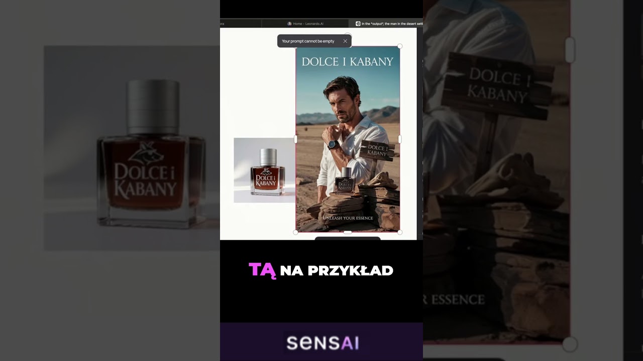 MAGIC FILL w Ideogram AI ... Jak sprawnie PODMIENIĆ elementy na GRAFICE ?! #shorts