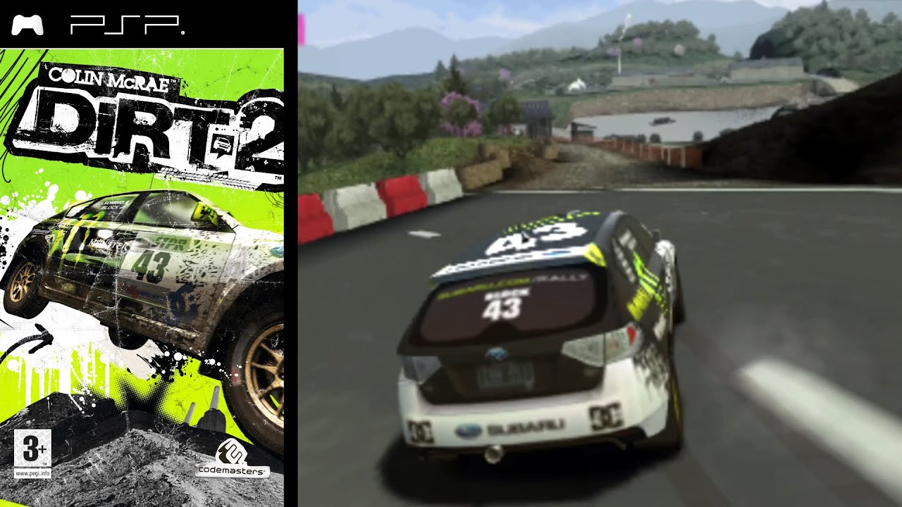 Colin McRae: Dirt 2 ... (PSP) Gameplay Peek