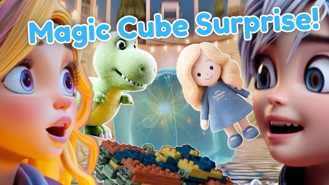 Cleaning Toys with Lala & Luno 🧼 | Car, Doll & Dino
