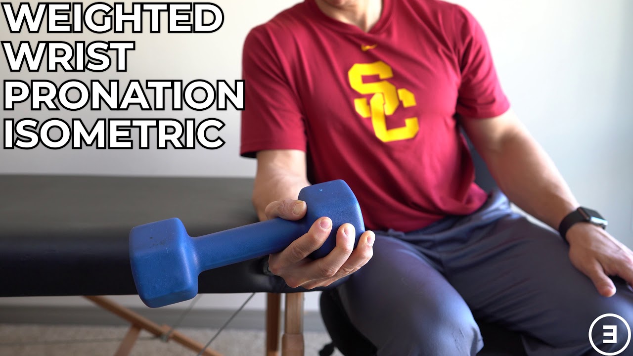 Weighted Wrist Pronation Isometric