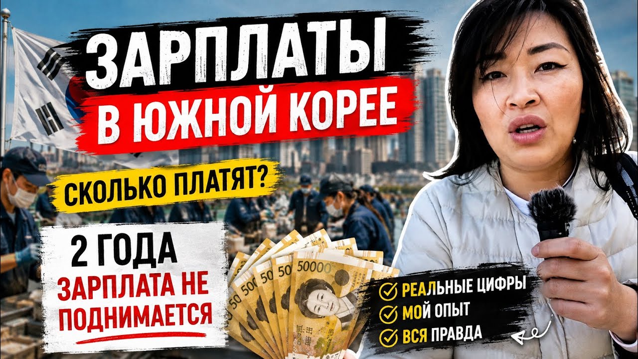 Работа в Южной Корее|Сколько можно заработать |Жизнь иммигрантов в Южной Корее