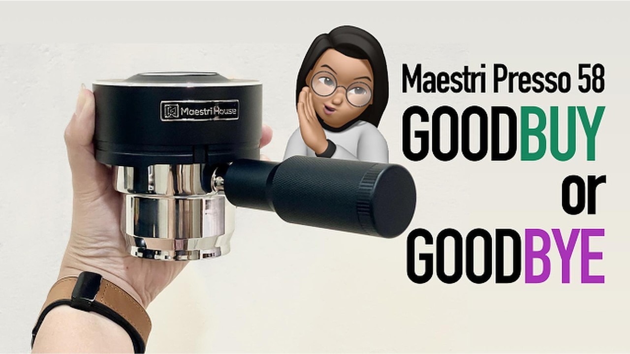 Maespresso 58 | Maestri House Coffee Machine | First Air Compressor handy espresso machine