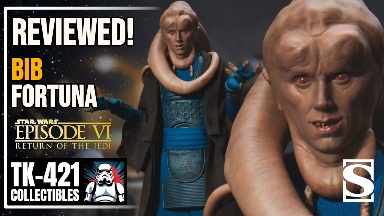 Распаковка и обзор фигурки Sideshow BIB FORTUNA - Вторая волна Scum & Villainy начинается! De Wan...