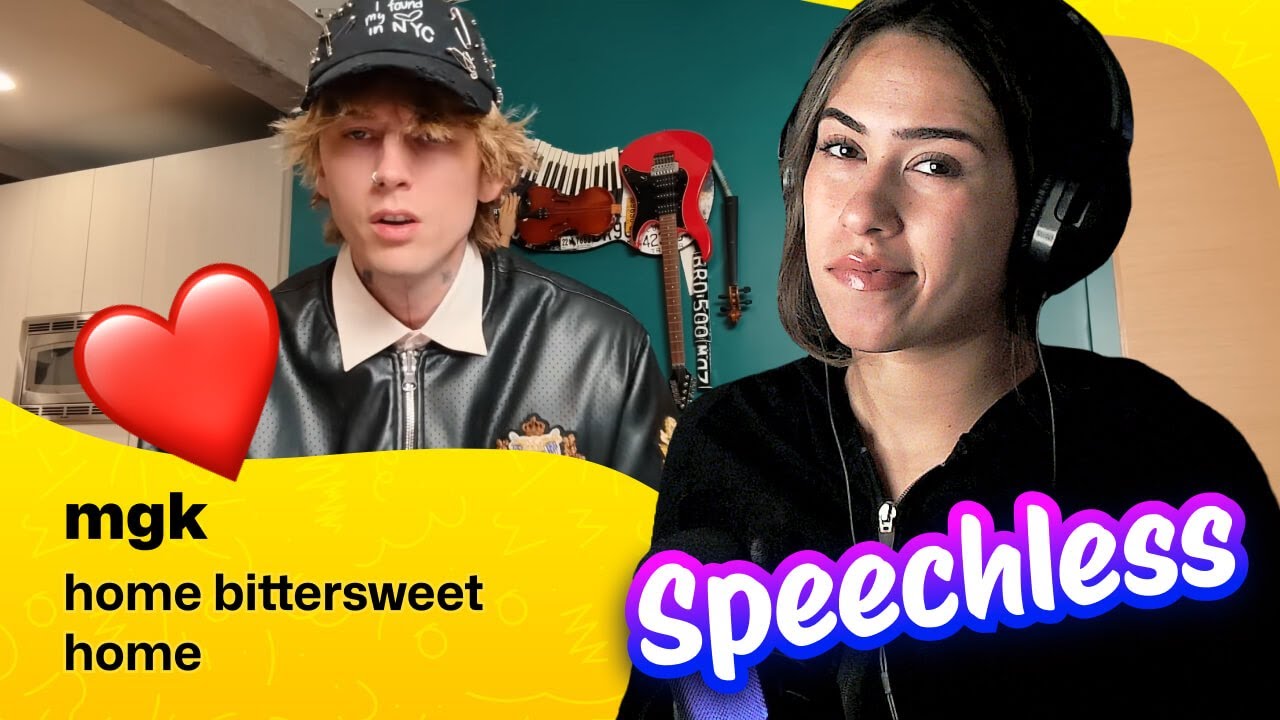 Reaction ▷  mgk - home bittersweet home