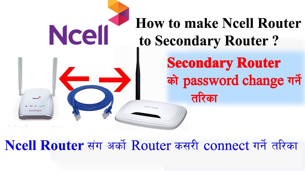 Ncell Router लाई Secondary Router बनाउने तरिका ।। #Ncell_Router #abhiraj_tricks #ncell