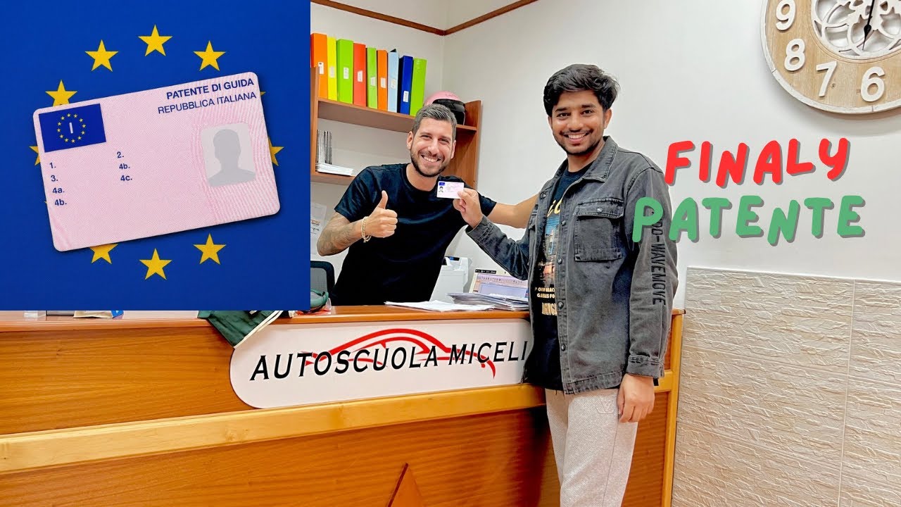 Finally Got My License in Italy 🇮🇹 | I Can Officially Drive Now in Europe