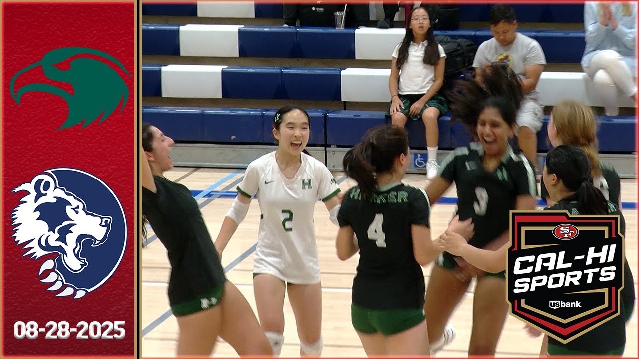 Harker at Branham Girls Volleyball | HIGHLIGHTS (8/28/25)