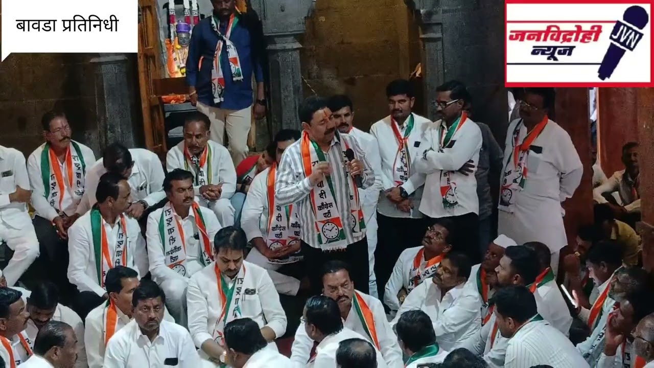 आप्पासाहेब जगदाळे यांनी प्रचारदरम्यान हर्षवर्धन पाटील यांना केली विविध कामांची मागणी!