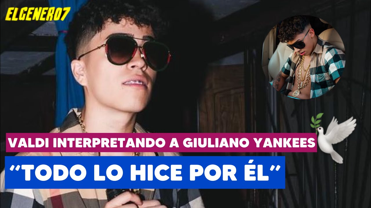 ESTRENO ÁLBUM GIULIANO YANKEES || HABLAMOS CON VALDI, PRODUCTOR MUSICAL DE “LO QUE VALGO ES CARO”