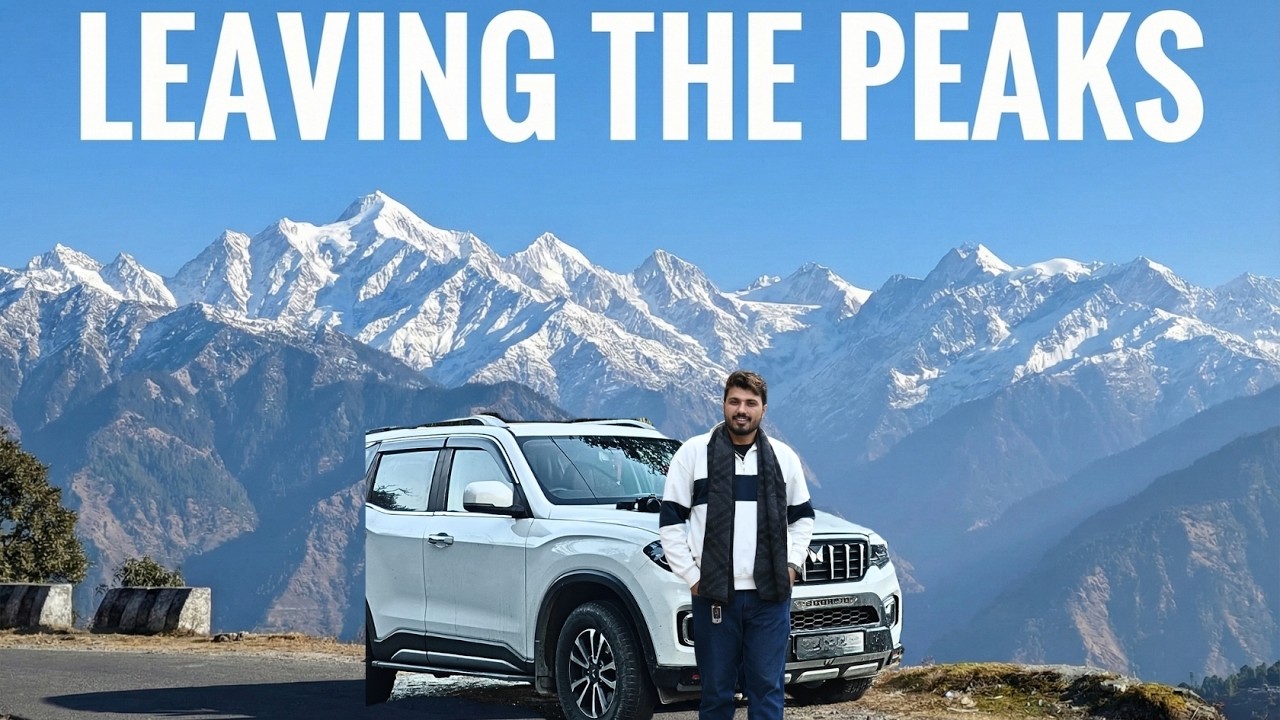 Leaving Munsiyari: The Most Beautiful Road in India? 🏔️ (Delhi Return Part 1)