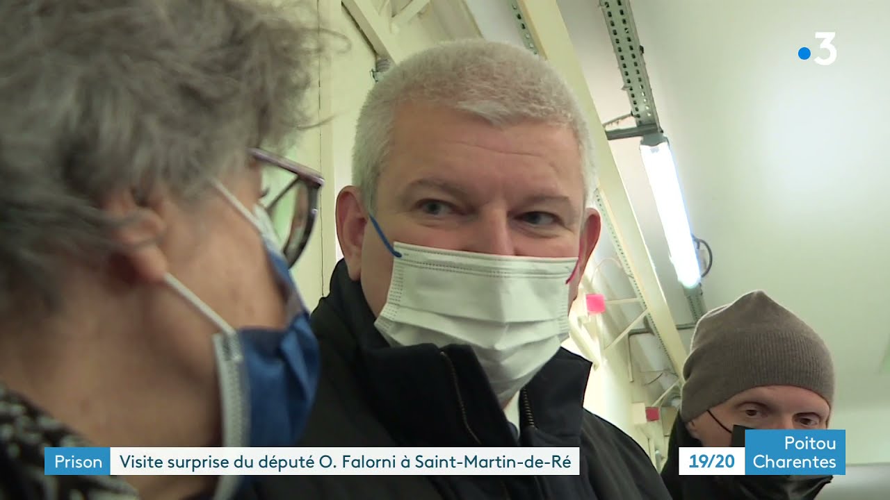 Prison : visite surprise du député Olivier Falorni à Saint-Martin-de-Ré