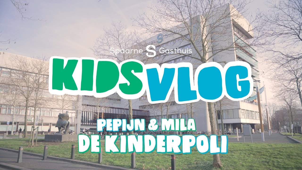 Bij de kinderpoli | Pepijn en Mila | Kidsvlog