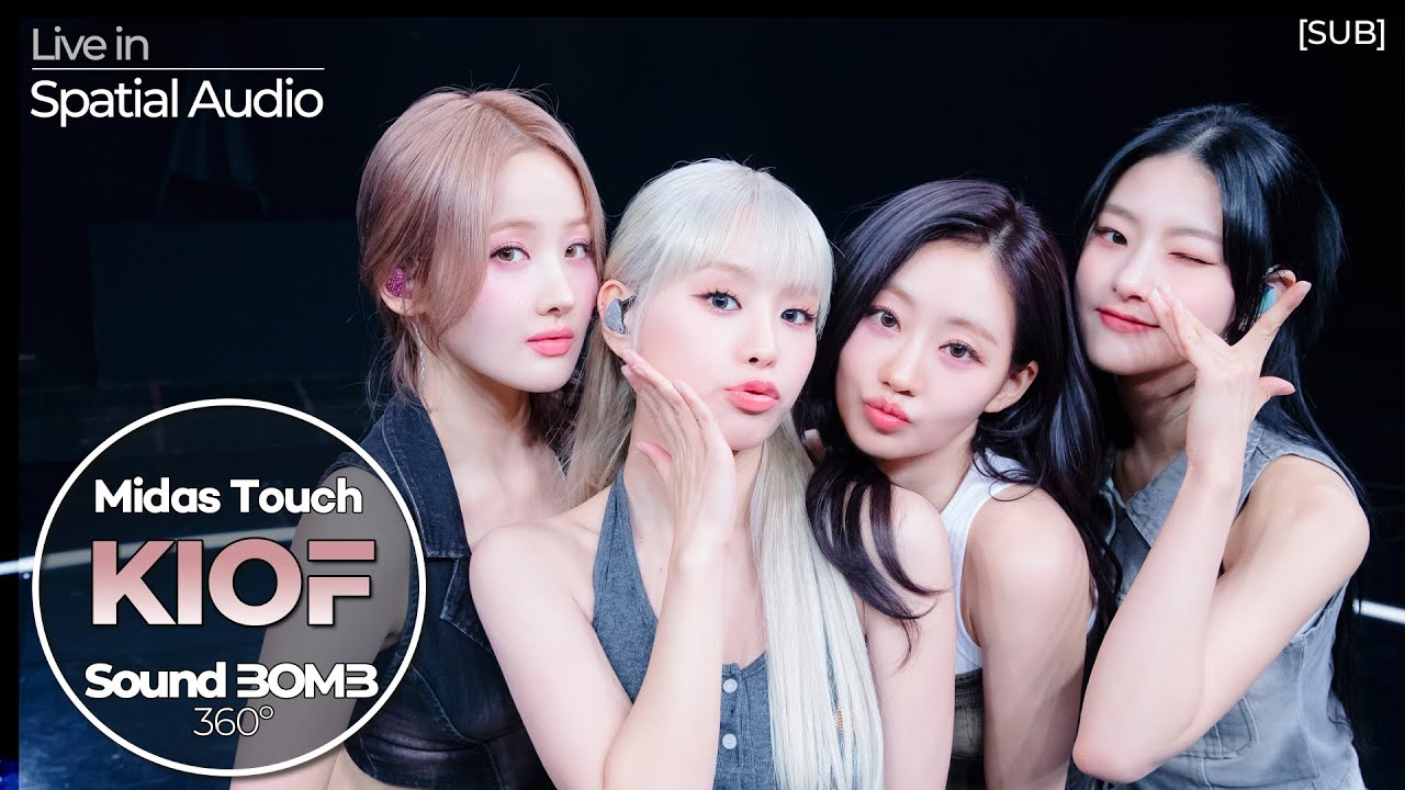 🎧KISS OF LIFE(키스오브라이프) - Midas Touch｜공간음향🎧라이브｜SoundBOMB360˚(싸운드밤삼육공) [SUB]