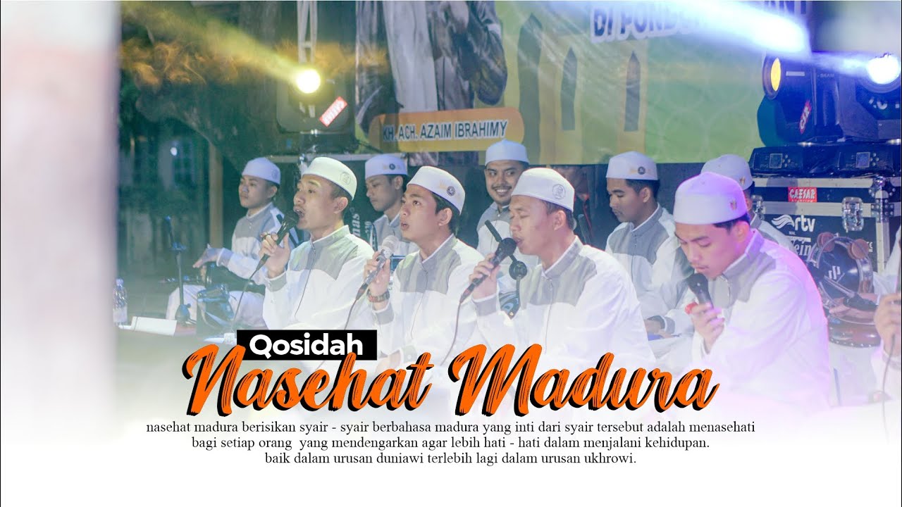 NASEHAT MADURA - AL WIJDAN.