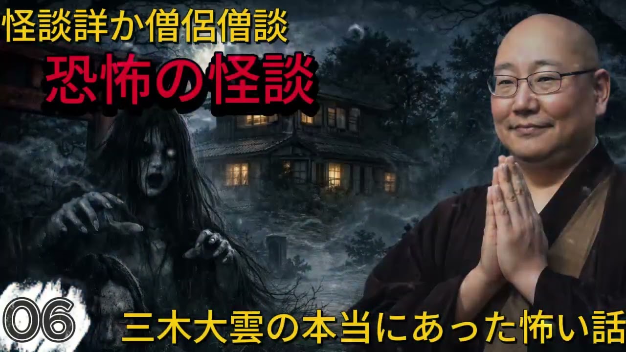 6️⃣ 怪談説法 三木大雲 #06｜心に響く怪談話 睡眠用・作業用 高音質BGM