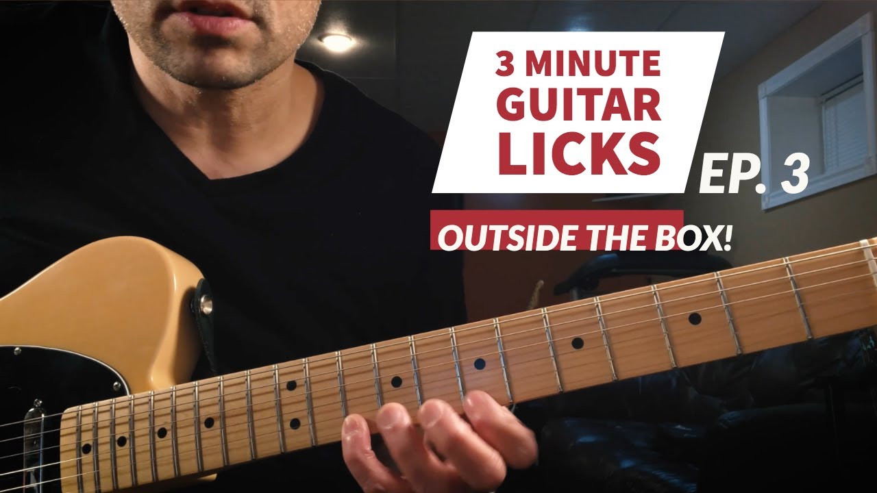 3 Minute Guitar Licks | Ep. 3 | Clint Curtis | Outside the Box