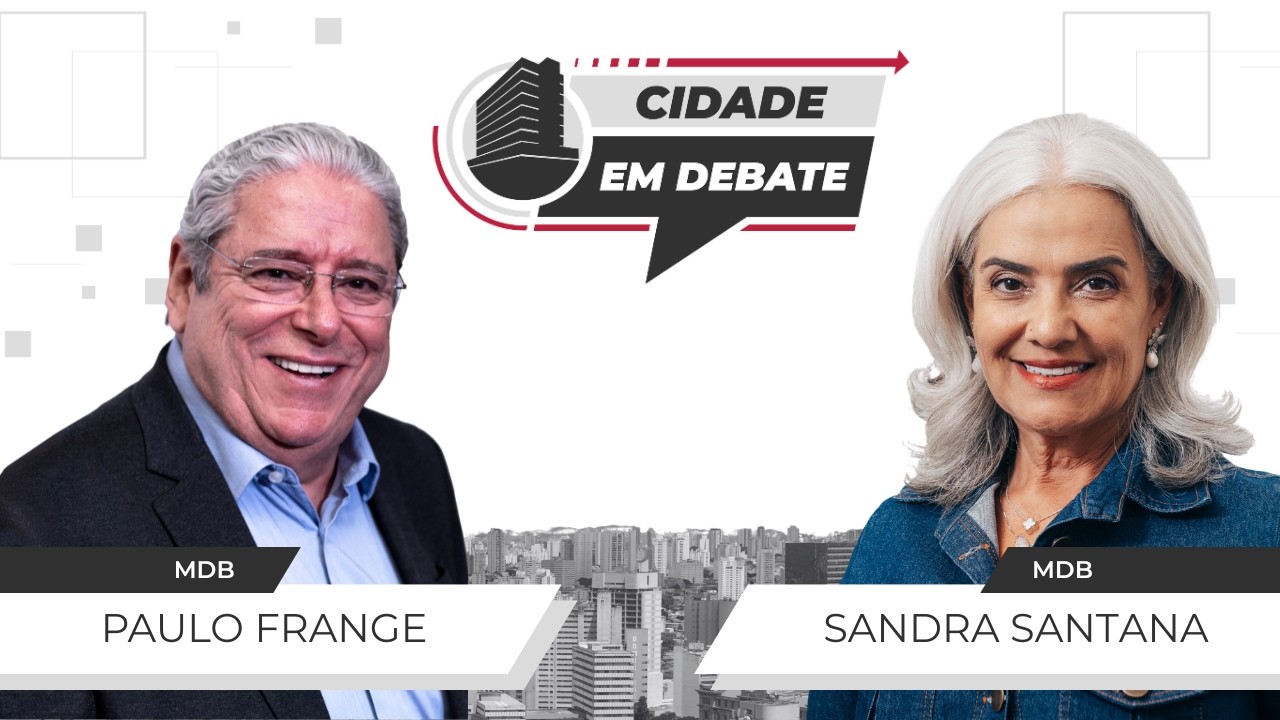 Cidade em Debate recebe a Vereadora Sandra Santana e o Vereador Paulo Frange | 17/03/2026