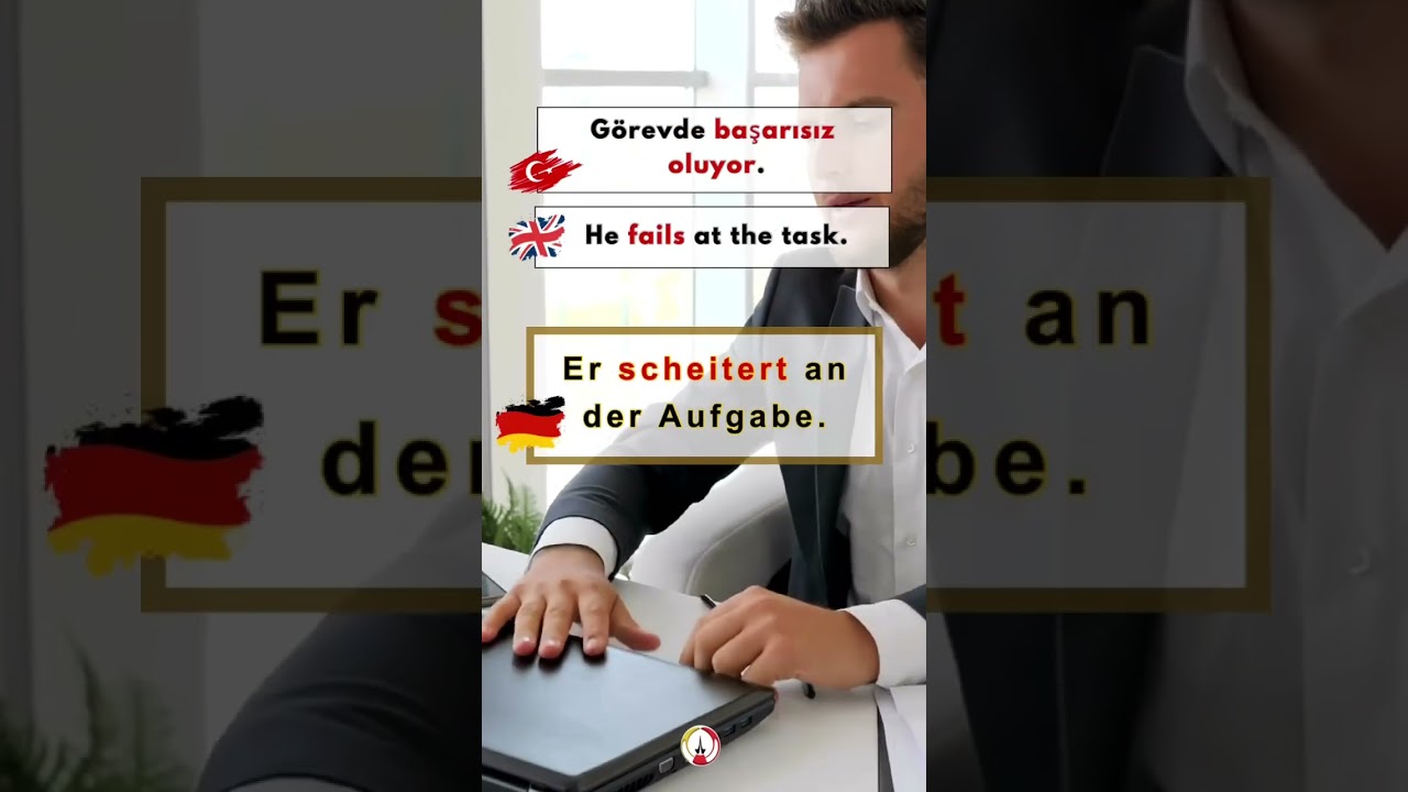 Almanca Fiil: scheitern 