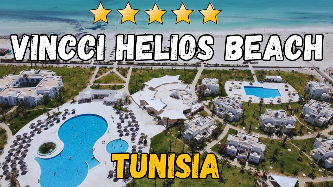 Vincci Helios Beach Tunisia Review | Best 4-Star Djerba Island Resort Tour