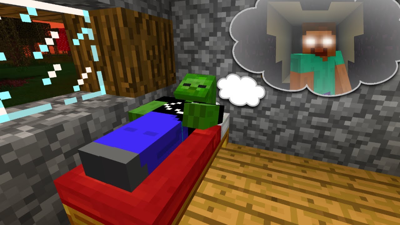DREAMING in Minecraft Pocket Edition (Wooden House Nightmare)