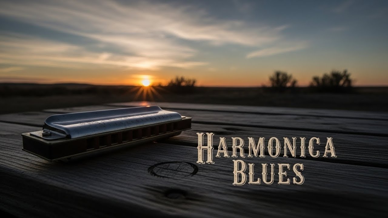 Harmonica Blues Chill – Calm Midnight Mood