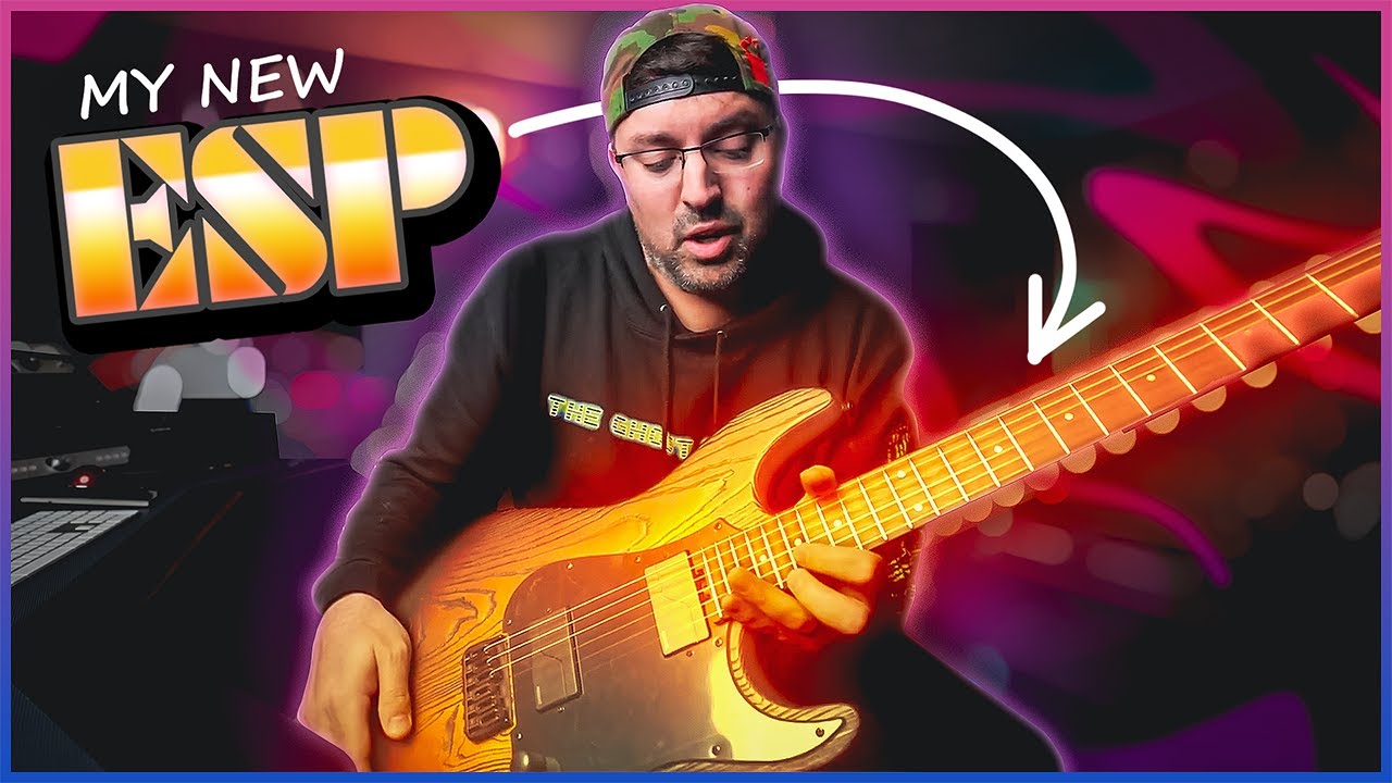 ESP SENT ME A SUPER UNIQUE GUITAR!