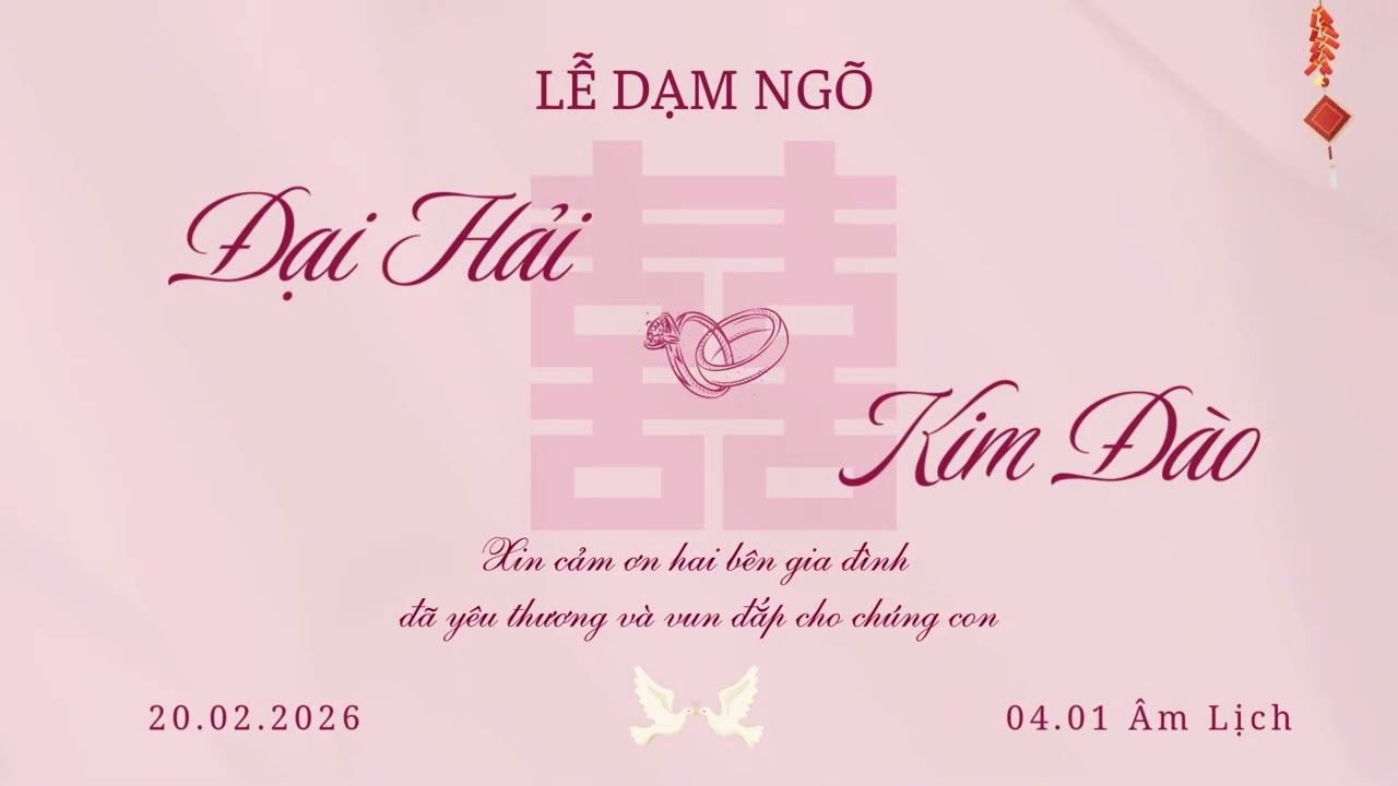 Lễ dạm ngõ Hải Đào