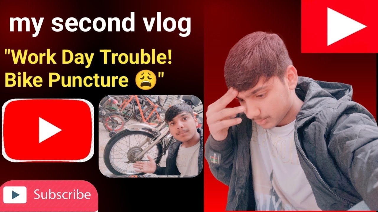 Bike puncture ho gai 😓 | Allah Baksh Vlog