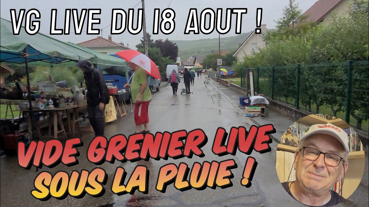 VG Live du 18 août sous la pluie ☔️