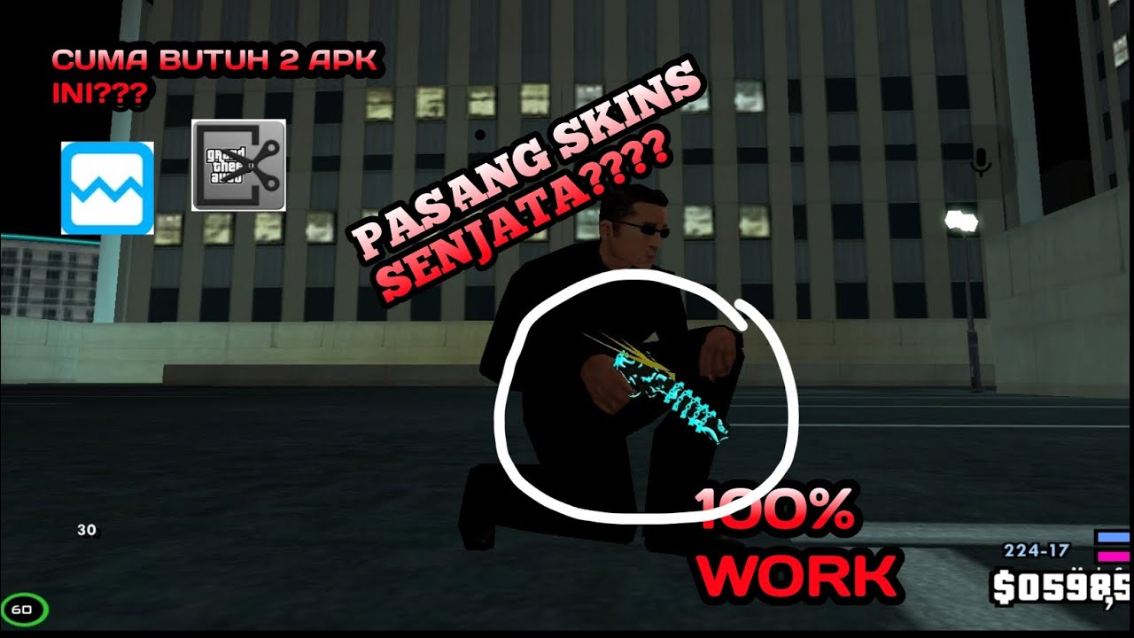 Tutorial cara pasang mod skin senjata di gta samp
