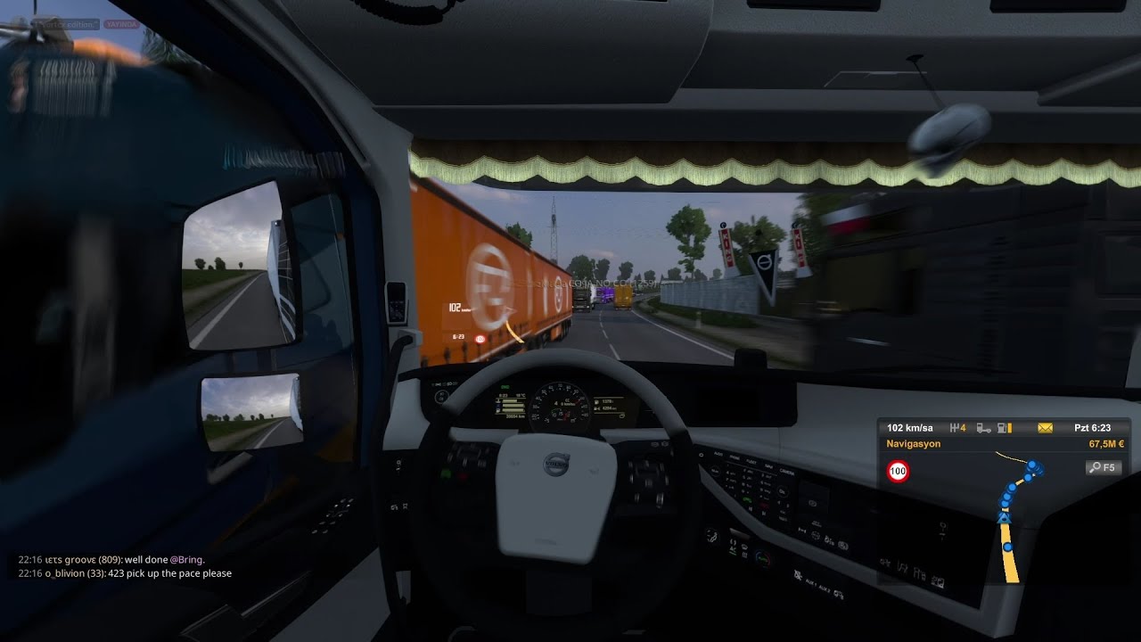 Agalarla dümenden makaslama seansi | Truckers MP