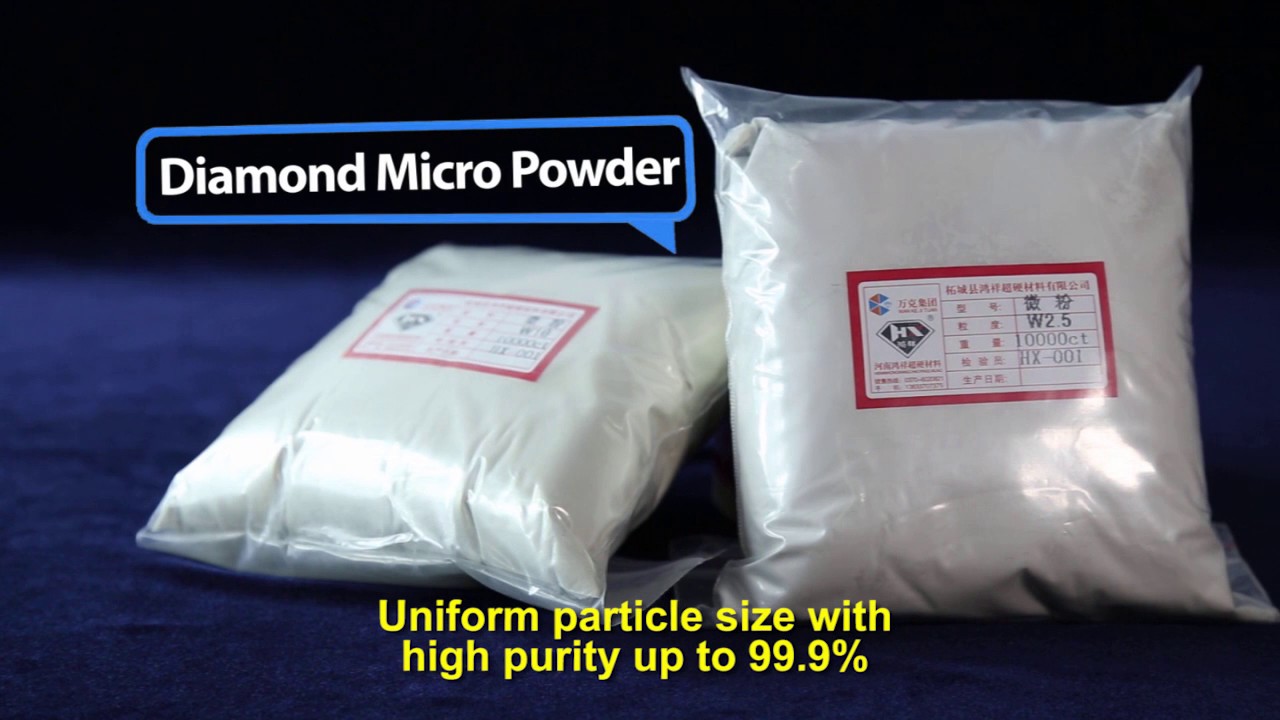 High Purity Diamond Micron Powder HNHONGXIANG Factory Manufacturer