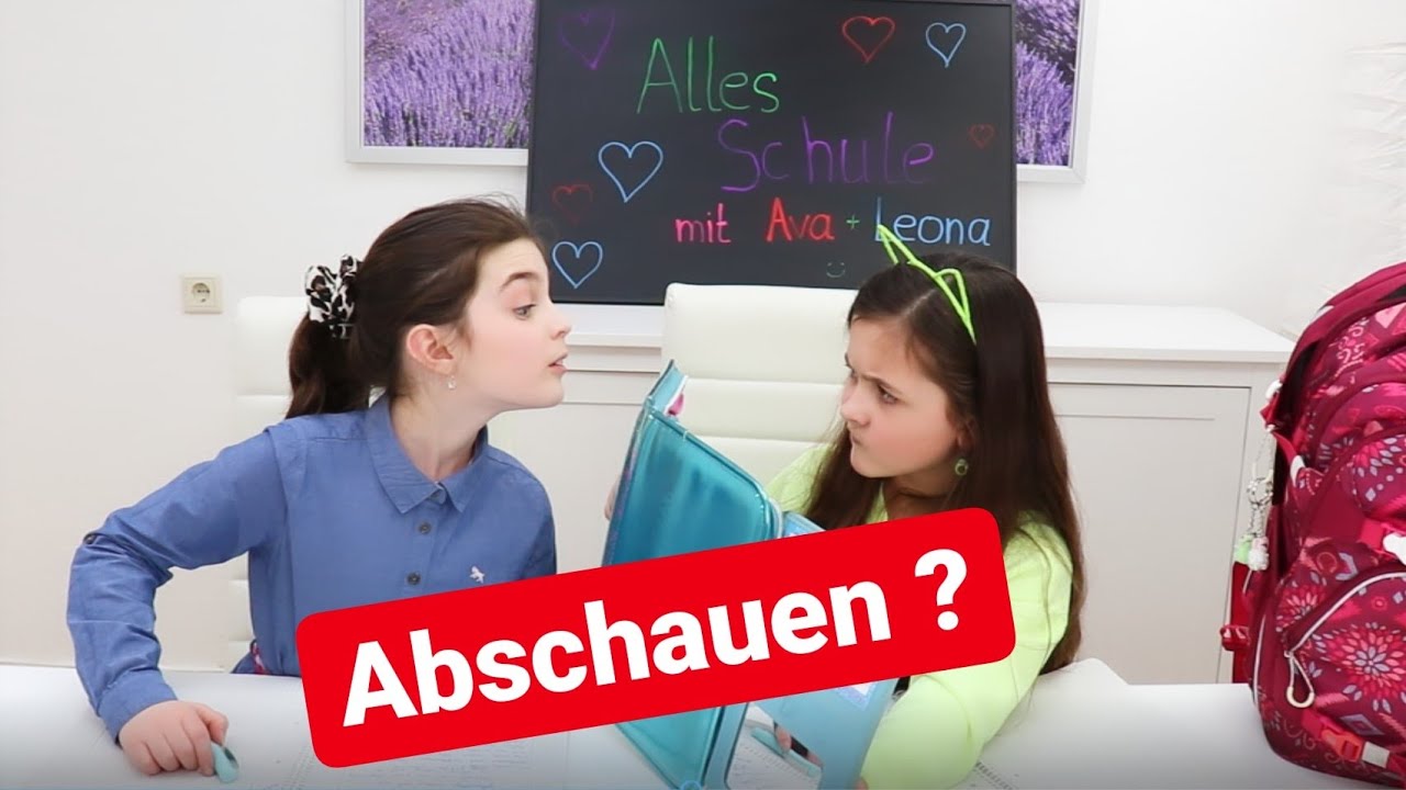 5 Schüler ARTEN während einer KLASSENARBEIT mit Alles Ava !!!!  I Leona's Channel ❤️