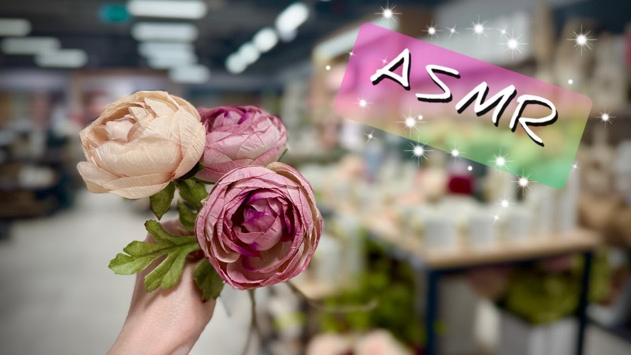АСМР в магазине Askona Home, товары для дома, близкий шепот/ ASMR shopping