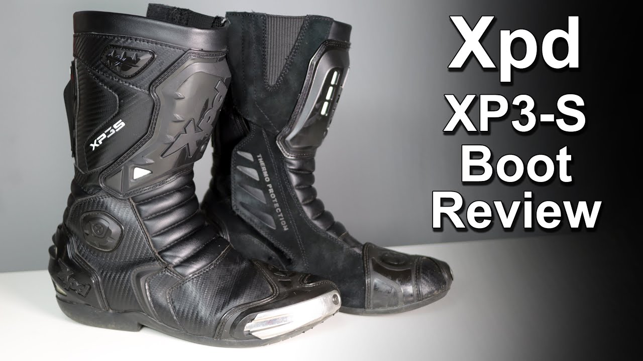 Xpd XP3-S Motorcycle Boot Review | Great Track/Sport Boot