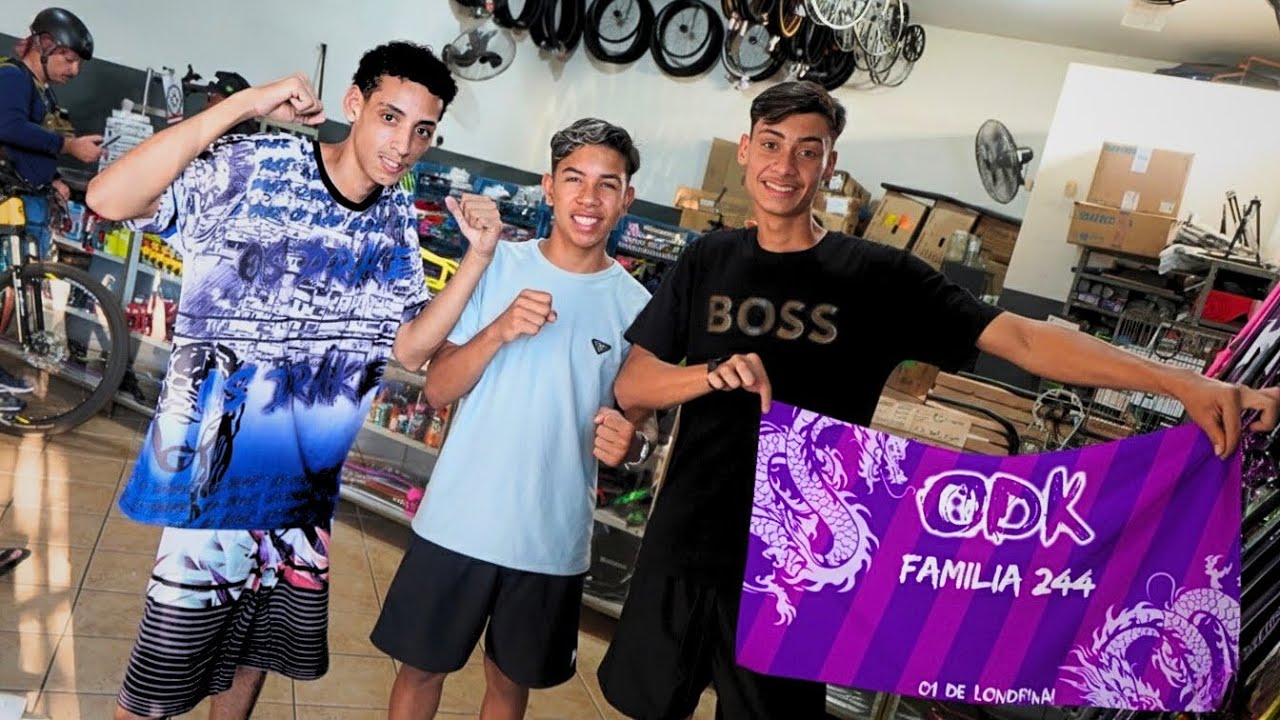 Dominamos Tudo ! A Bicicletaria Do GK e Jhow &Eacute; DA ODK ! Ou n&atilde;o&hellip;