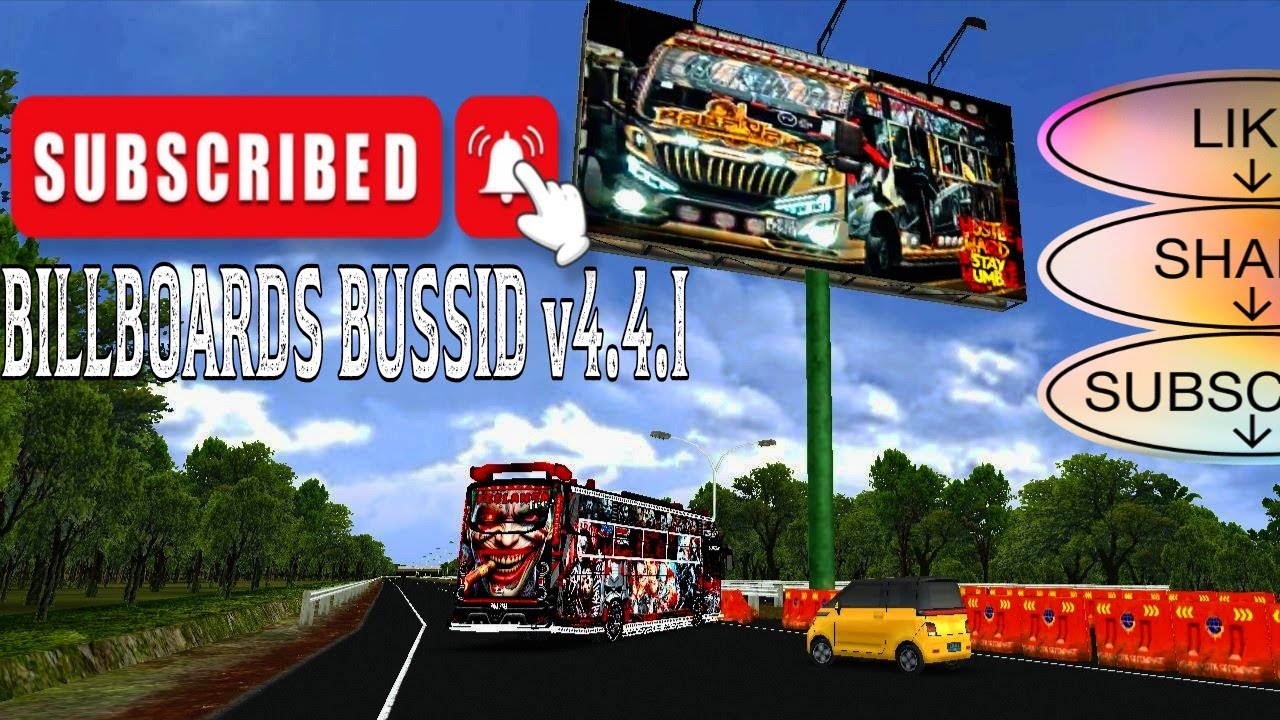 BILLBOARDS BUSSID v4.4.1|| LINK IN DESCRIPTION 