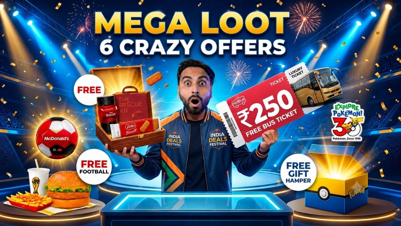 Bscoff Big Loot - 4000 FREE Tumbler | FREE Bus Tickets | Mcdonalds FREE Football | Pokemon Gifts