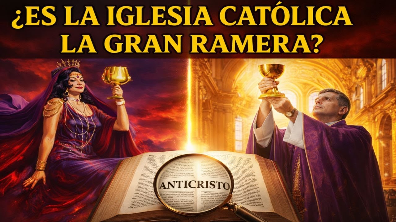 La Gran Ramera y el Anticristo: Quienes son? #granramera  #iglesiacatolica #anticristo #papa #biblia