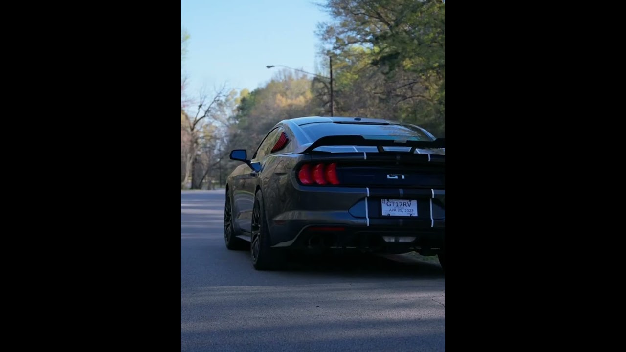 Mustang GT 5.0 on the Streets | [4K] Edit | #cars #supercar #speed #edit #trending